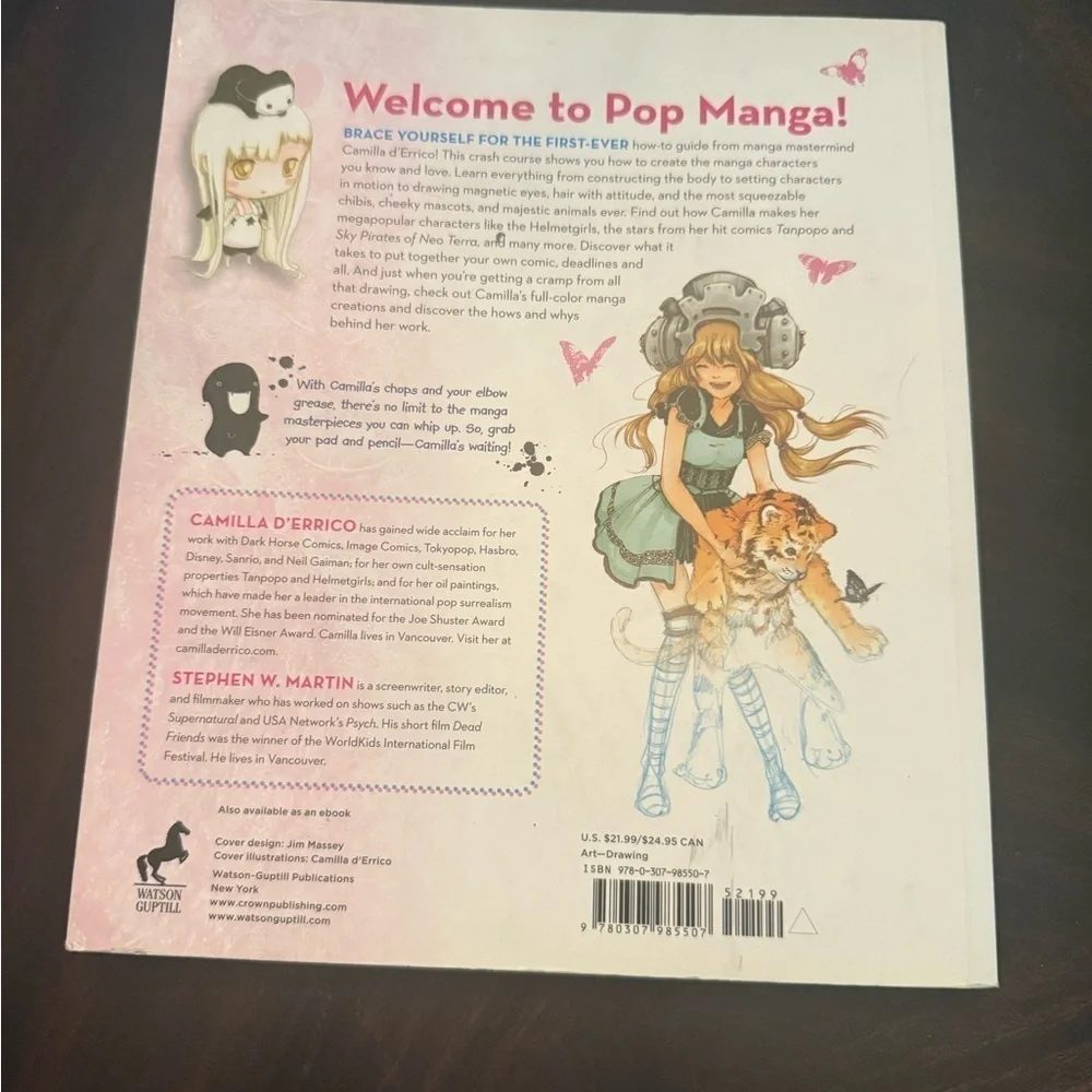 Pop Manga Instructional Book